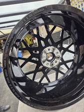 BMW M8 F91 F92 M5 20'' FRONT BLACK ALLOY WHEEL 8089568 (W-573)