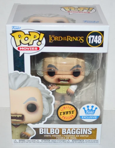 Funko POP! Lord of the Rings Hobbit Bilbo Baggins #1748 CHASE Exclusive MINT🔥
