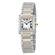 Cartier Tank Francaise Women's Silver Dial Quartz Watch W51007Q4