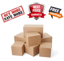 HEAVY DUTY Shipping Boxes for Packing Moving & Mailing Corrugated Cardboard Box