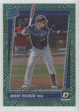 2021 Donruss Optic Rated Rookie Green Dragon Prizm 15/88 Brent Rooker #68 03rx