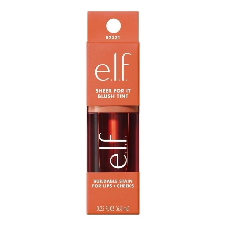 e.l.f. Sheer Tint Blush & Lip Color in Orange Crush 0.22 oz