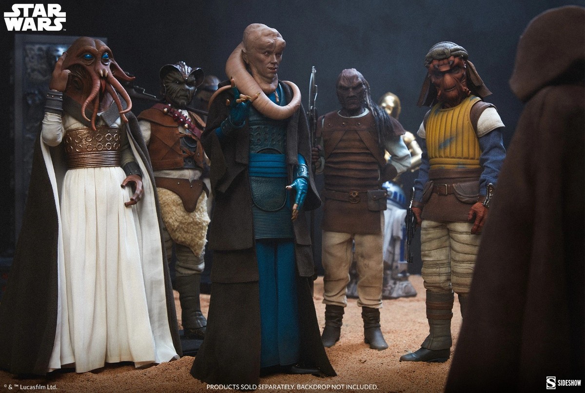 Sideshow Star Wars A New Hope Scum & Villainy Bib Fortuna 1/6 12