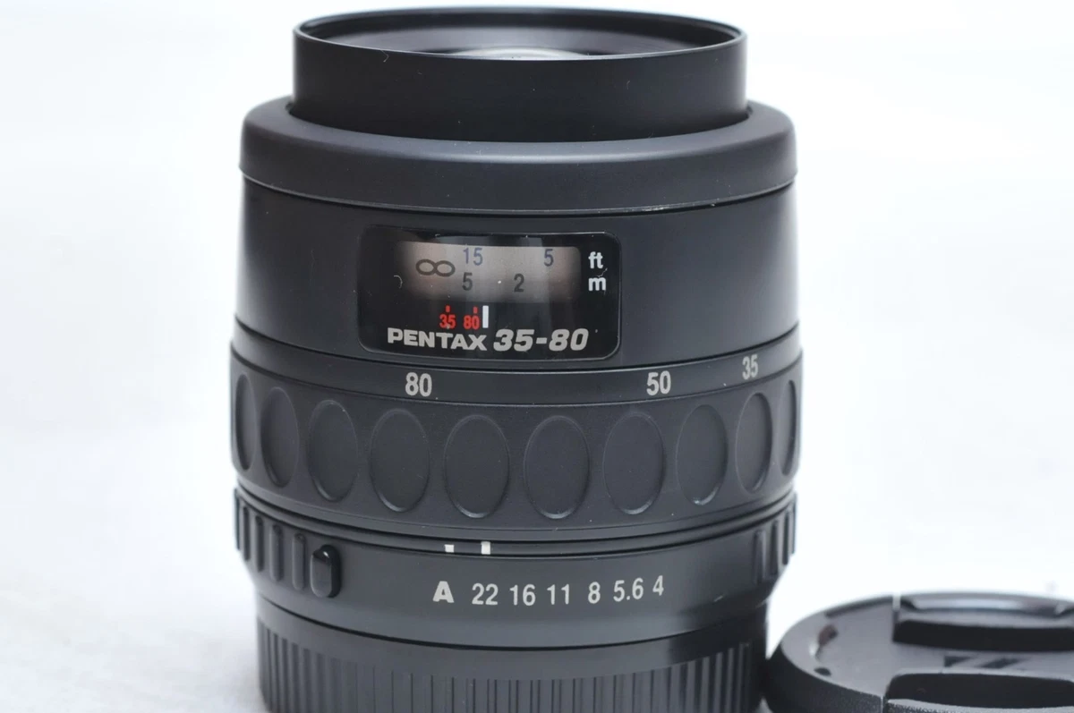 Pentax Camera Lenses SMC 35-80mm Focal f/4-5.6 Maximum Aperture