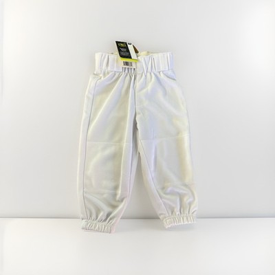 Athletic Works Youth White Baseball/Softball Pants Size XS (4-5) Unisex  NWT