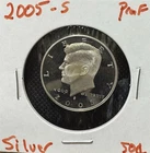 2005-S Kennedy Half Dollar Proof 90% Silver