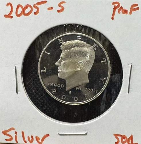 2005-S Kennedy Half Dollar Proof 90% Silver