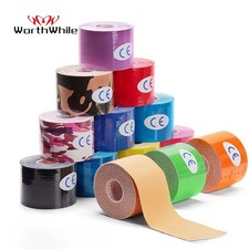 Kinesiology Tape  1 3 6 Rolls Sport Injury 5cm x 5meters Sticky KT Muscle Strain