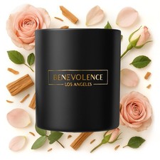 Premium Rose  Sandalwood Scented Candle   Long-Lasting, 45-Hour Burn   Luxur...
