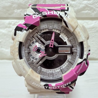 Casio G-Shock GA-110SS-1A Street Spirit Graffiti Analog Digital Herrenuhr 5146