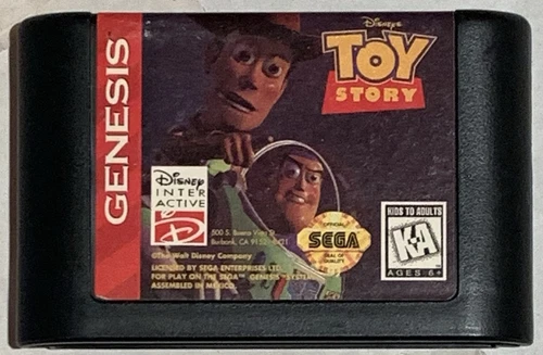 Disney's Toy Story (Sega Genesis, 1995) Cart Only  Untested