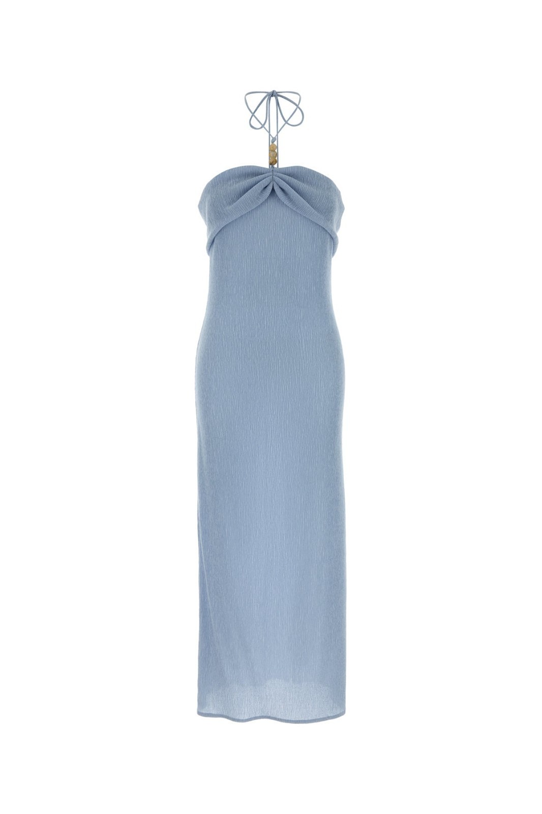 MAGDA BUTRYM Light Blue Stretch Lyocell Blend Dress New & Authentic