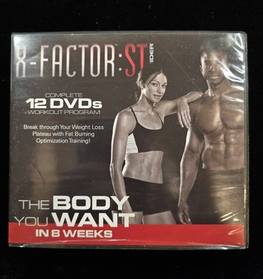 X-Factor: ST Weider - The Body You Want In 8 Weeks 12-Disc DVD Set 2012 Workout