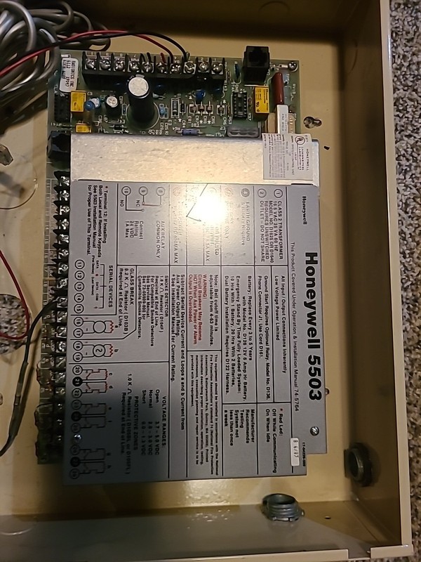 HONEYWELL 5503 / 5503 (USED) Automation Panel W/ Battery