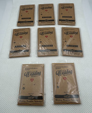 Ginger Ray Vintage Affair Kraft Wedding and Reception Invitations LM5a