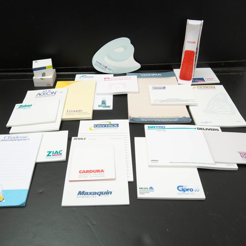 Drug Rep Pharmaceutical Partial Sticky Notes Stapler Pharma Lot Vtg | eBay