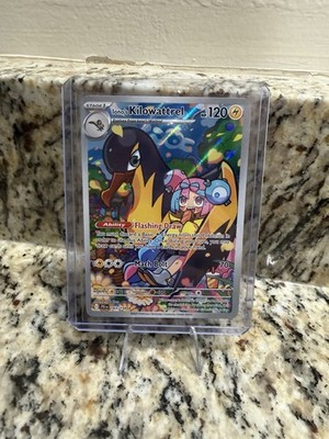 Iono s Kilowattrel #163/159 English Illustration Rare Pokémon TCG