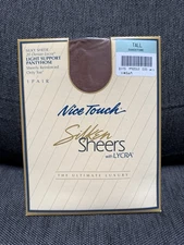 Nice Touch Silken Sheers 20 Denier Lycra Size Tall Sandstone Sears Control Top