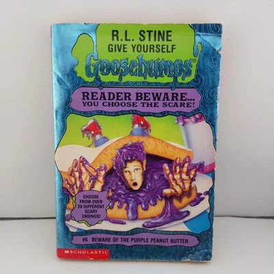 Goosebumps Give Yourself Snack Attack R L Stine Scholastic #6 Beware Of The