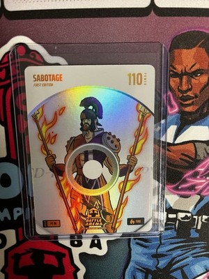 2025 Bo Jackson Battle Arena Update Sabotage Fire Tracks SP Insert FT-78