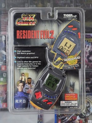 99X TIGER RESIDENT EVIL 2 1998 CAPCOM HANDHELD GAME FACTORY SEALED VINTAGE