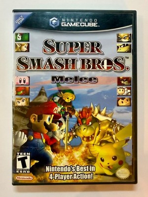 Super Smash Bros. Melee for Nintendo GameCube, 2001, Complete Game with Manual