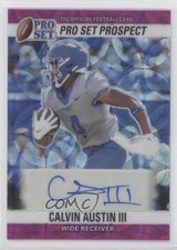 2022 Leaf Pro Set Metal 1990 Pink Kaleidoscope 2/5 Calvin Austin III Auto 0wp8