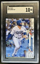 2020 Topps Gavin Lux RC #292 Dodgers SGC 10 Rookie