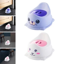 Baby Potty Chair Portable with Handle Lovely for Boys Girls Urinal
