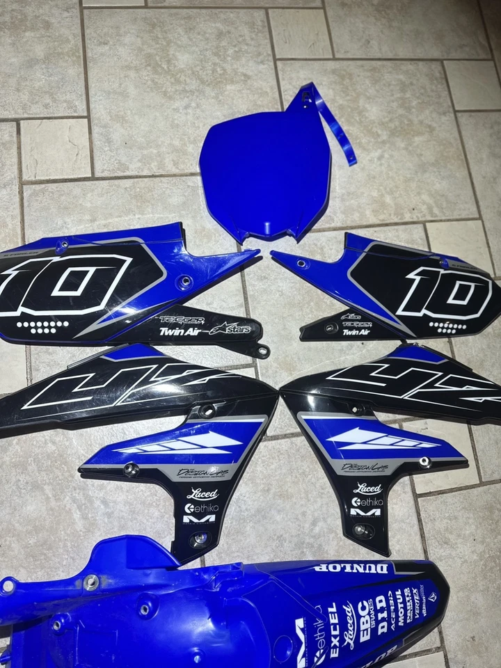 Plásticos + Plásticos Gráficos + Gráficos Yamaha YZ450F 2018-2022 YZ250F 2019-2023 - Imagem 4 de 4
