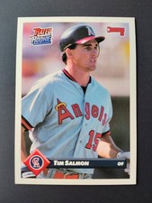 1993 Donruss Rated Rookie - Tim Salmon #176 - California Angeles - Free Shipping