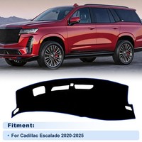 Abdeckung FüR Cadillac Escalade 2020-2025 Mit Hud, Polyester Blau-Schwarz