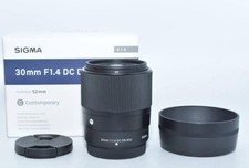Sigma 30mm F1.4 DC DN Contemporary Lens for Fujifilm X #0001