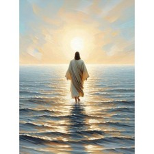 Religious Diamond Art Kits for Adults, 5D Jesus Diamond Painting Kits Beginne...