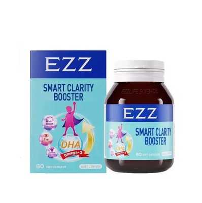 EZZ Smart Clarity Booster, Brain Booster Supplement for Focus, Memory, Clarity,
