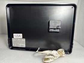 Vtg GEMINI Display Ltd NUON Black Light CLOCK Bar Cocktail made in USA