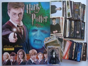 Panini Harry Potter Order of Phoenix 240 sticker lot  Italy 90% complete album