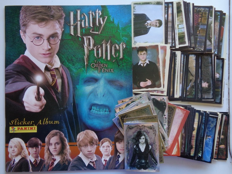 Panini Harry Potter Order of Phoenix 240 sticker lot  Italy 90% complete album