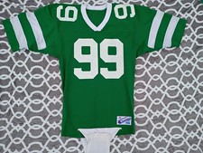 Mid 80s New York Jets Mark Gastineau Issued Used Champion Jersey Crotchpiece