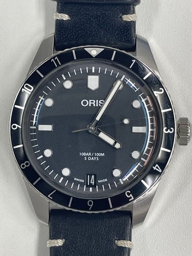 Oris Divers 65 Black Men'S Automatic Winding 100M