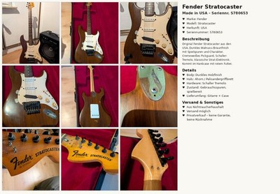 Fender Stratocaster USA 1977/ S780653