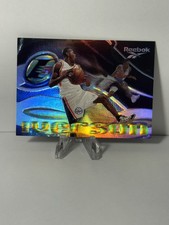 1997-98 SkyBox Premium Allen Iverson REEBOK Promo Card "The Answer" Holofoil