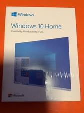 RETAIL Pkg Microsoft Windows 10 Home USB Flash Drive w/ Product Key Factory Seal