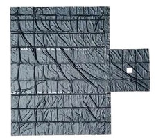 Airbag / Parachute Fabric UltraLight Lumber Tarp 24x27 (8' Drop) - Black