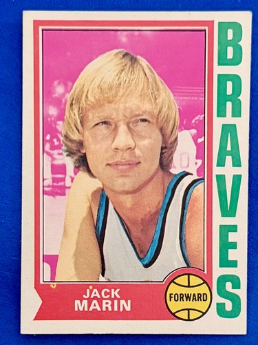 Jack Marin #26 1974 Topps card