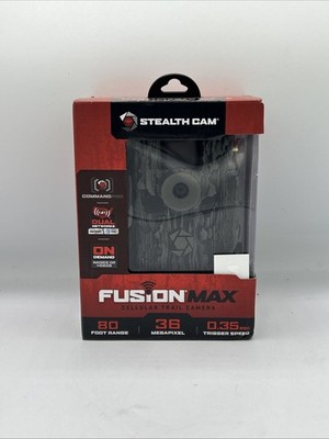 Stealth Cam FUSION MAX 36MP 80ft Range Cellular Game Trail Camera STC-FXWTX NEW