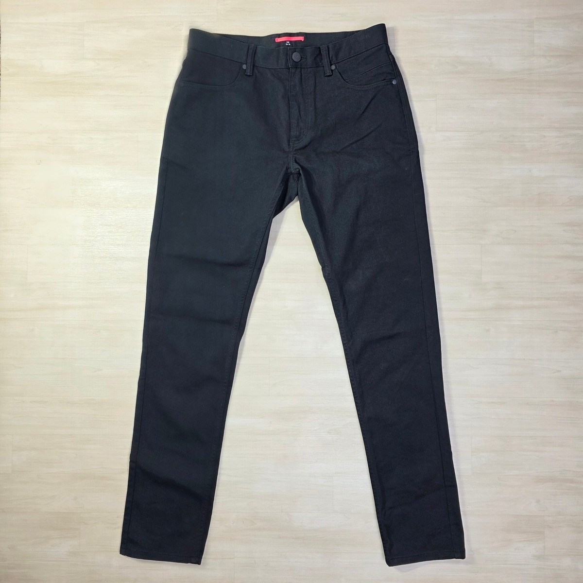 Rapha Jeans Black Premium Denim Slim Stretch Cycling Commuter Mens