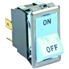 Switch, Rocker, Dpst, Blue