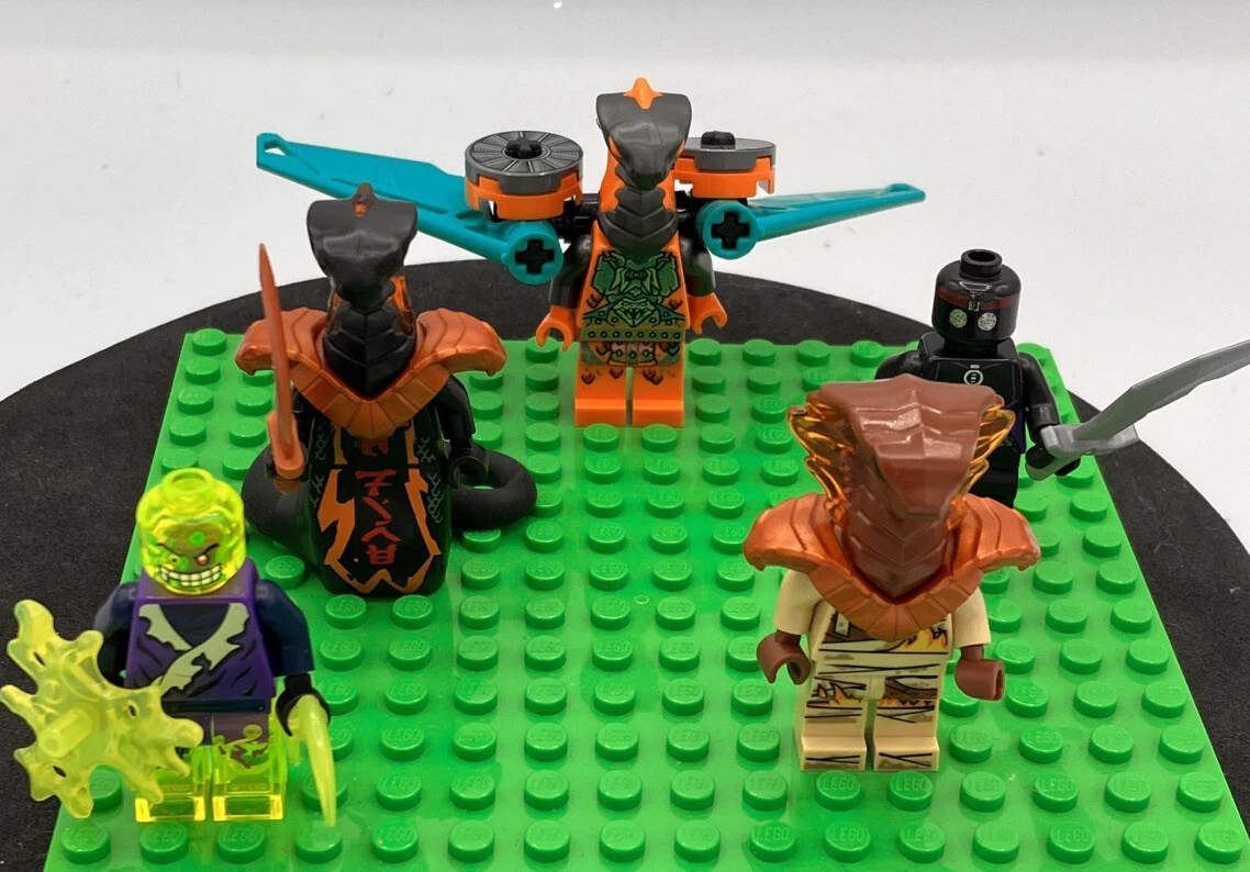 LEGO MINIFIGURE NINJAGO Lot Of 5 Boa Destructor More Weapons