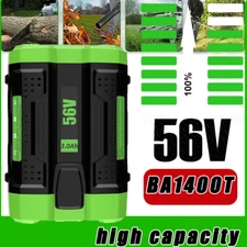 For EGO 56Volt 2.5Ah Lithium-Ion 56V Battery BA1400T BA1400 Replacement Battery